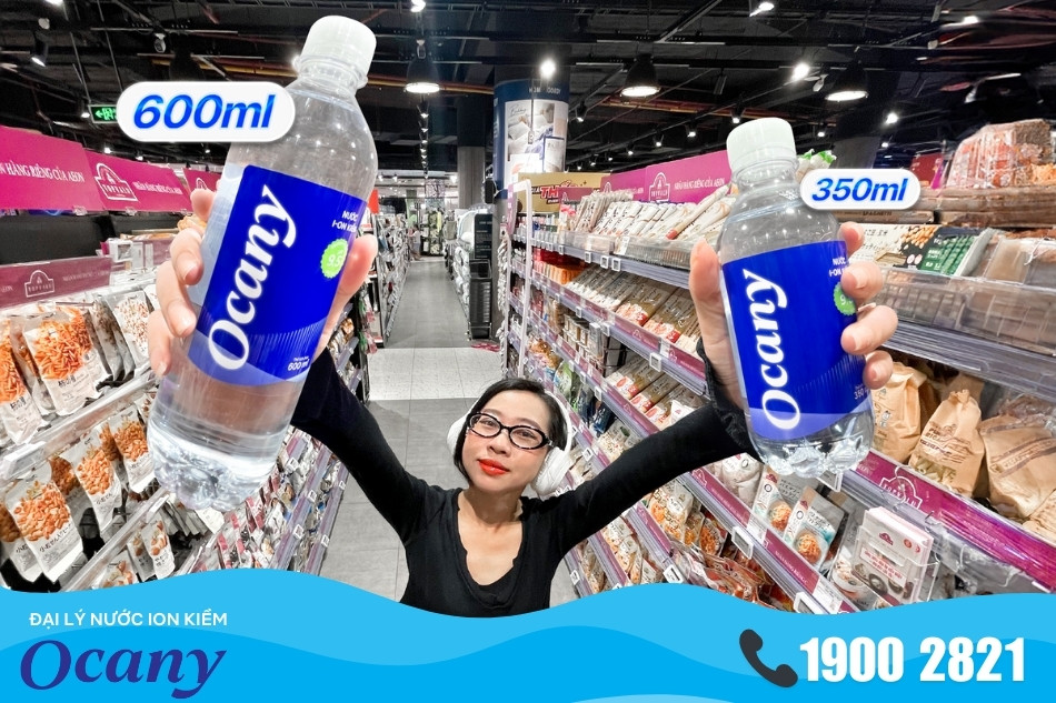 Nước ion kiềm có nhiều dung tích giúp đa dạng lựa chọn Nước ion kiềm có nhiều dung tích giúp đa dạng lựa chọn