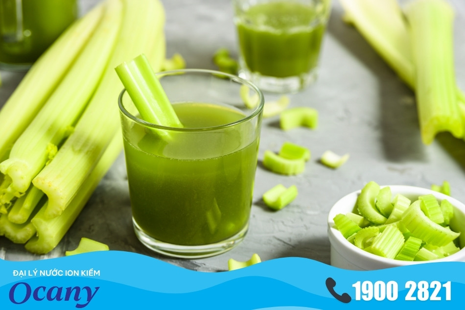 Nước ép cần tây luôn là top loại nước uống tốt cho sức khỏe