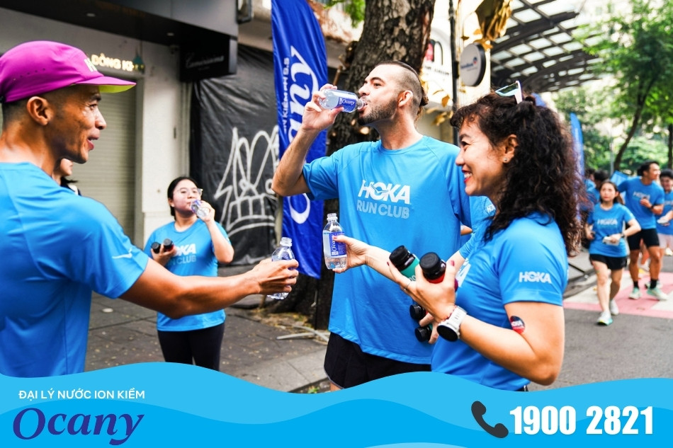 Nước ion kiềm Ocany giúp bù nước nhanh Nước ion kiềm Ocany giúp bù nước nhanh