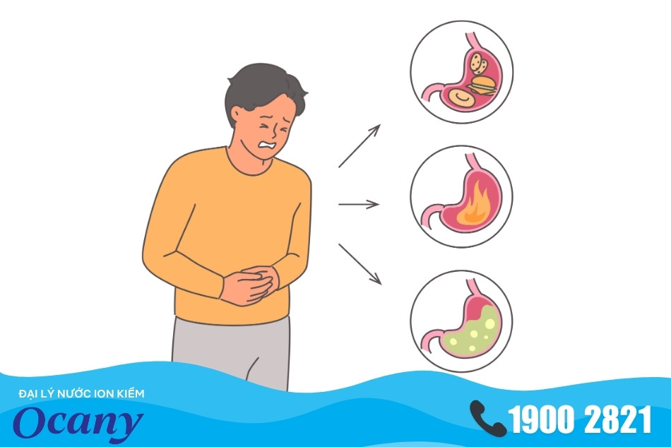 Nếu axit dạ dày tiết quá nhiều sẽ gây ra sự mất cân bằng
